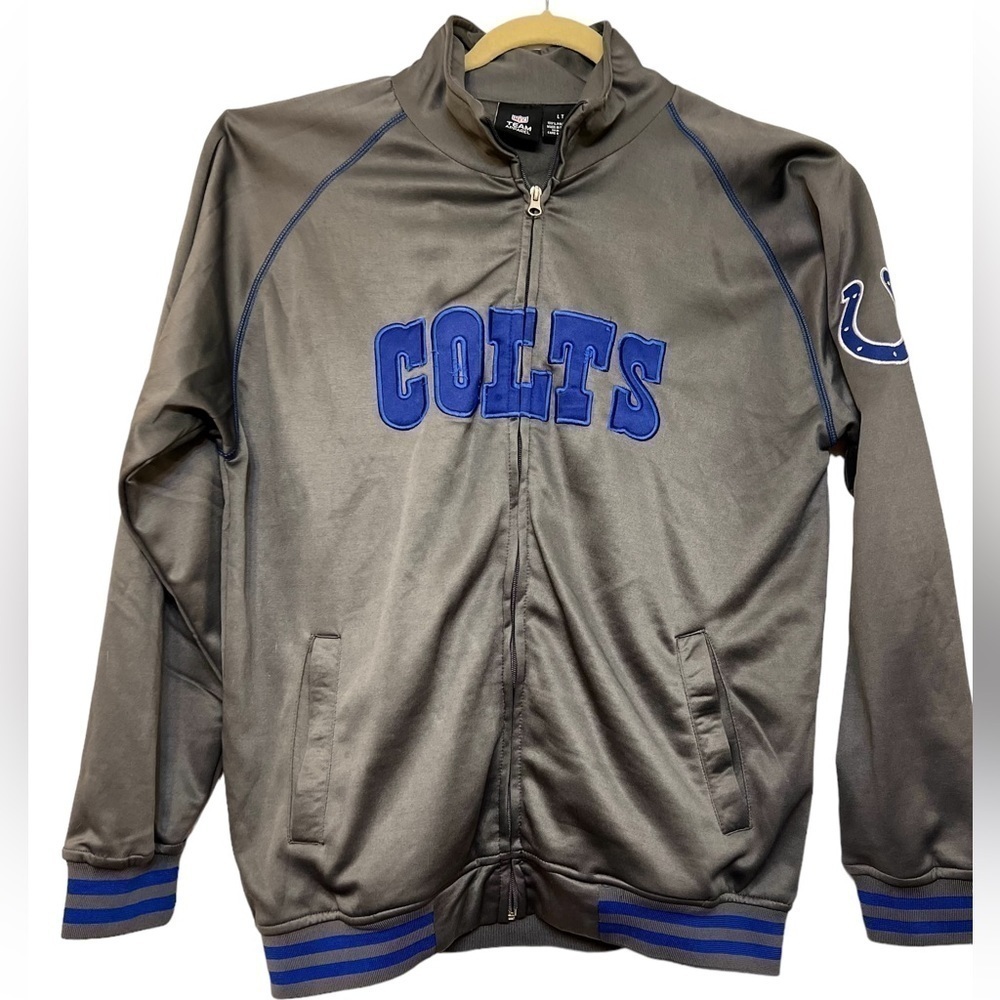 NFL Team Apparel Colts Jacket size L T
